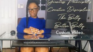 Ebony Giantess Principals Creative Discipline The Belly Button Bully