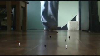 Giantess Poppy Showing Her Feet To Tiny Man